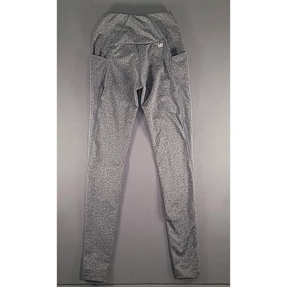 Gymshark Dry Leggings Women’s XS Charcoal Marl Stretch Moisture-Wicking EUC - Picture 3 of 7